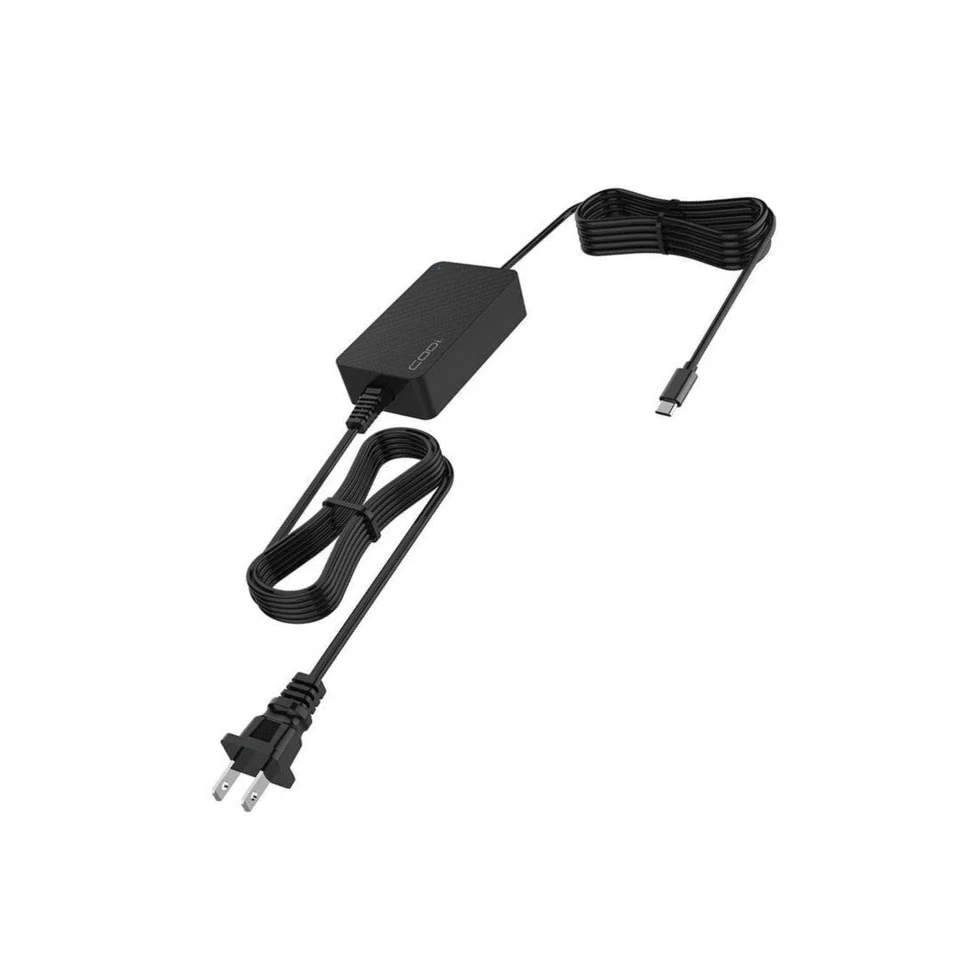 Adaptador de Corriente CA CODi 65W USB-C con Diseño UltraPortátil y Tensión Máxima 65W Foto 2 de 4