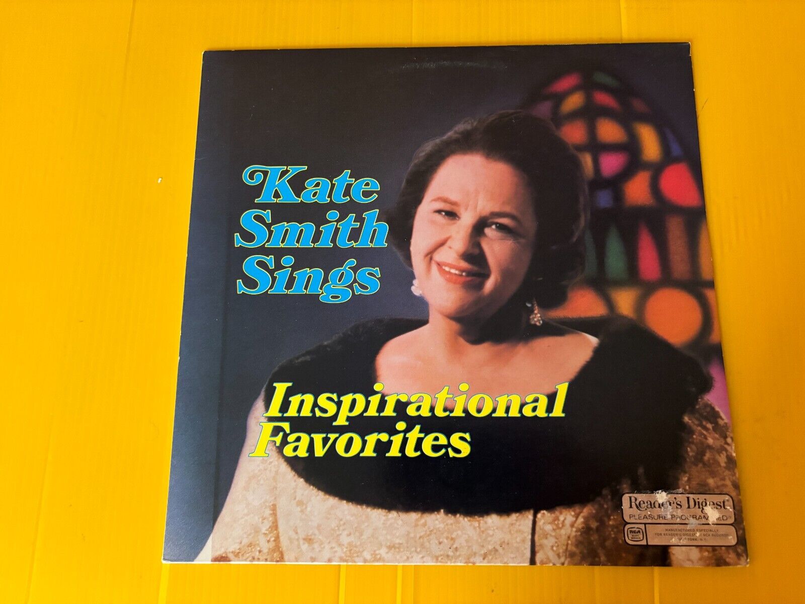 Kate Smith Sings Inspirational Favorites 63 Readers Digest Association vinyl LP