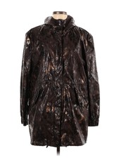 Nikki Jones Montréal Women Brown Raincoat L