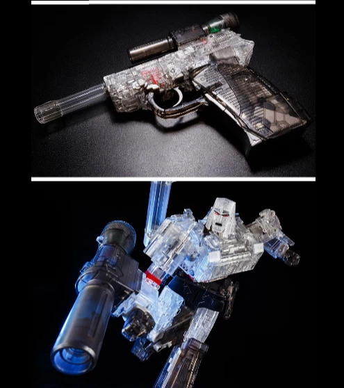New. THF-03T transparent version of MP-36 Gun Weitou Gift Tale toy Model - Image 2 of 4