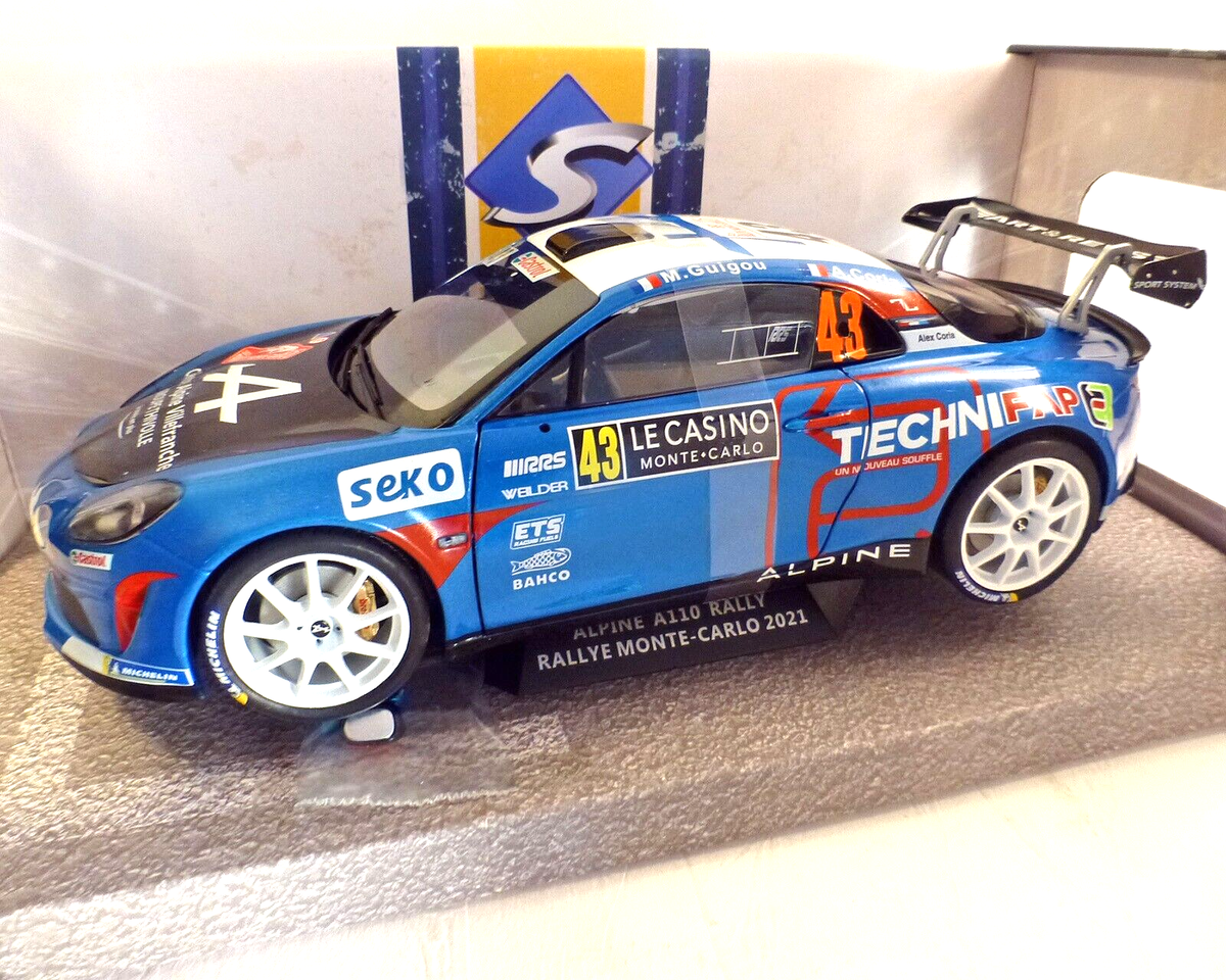 Altaya 1/43 - Alpine A110 Rally R-GT N°35 - Monte-Carlo 2021 - NEUF
