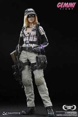 Damtoys 1/6 Dcg002 Combat Girl Series Gemini Vicky Action Figure