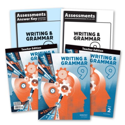 BJU Press- Writing & Grammar 9 Subject Kit *4th Edition* 540849