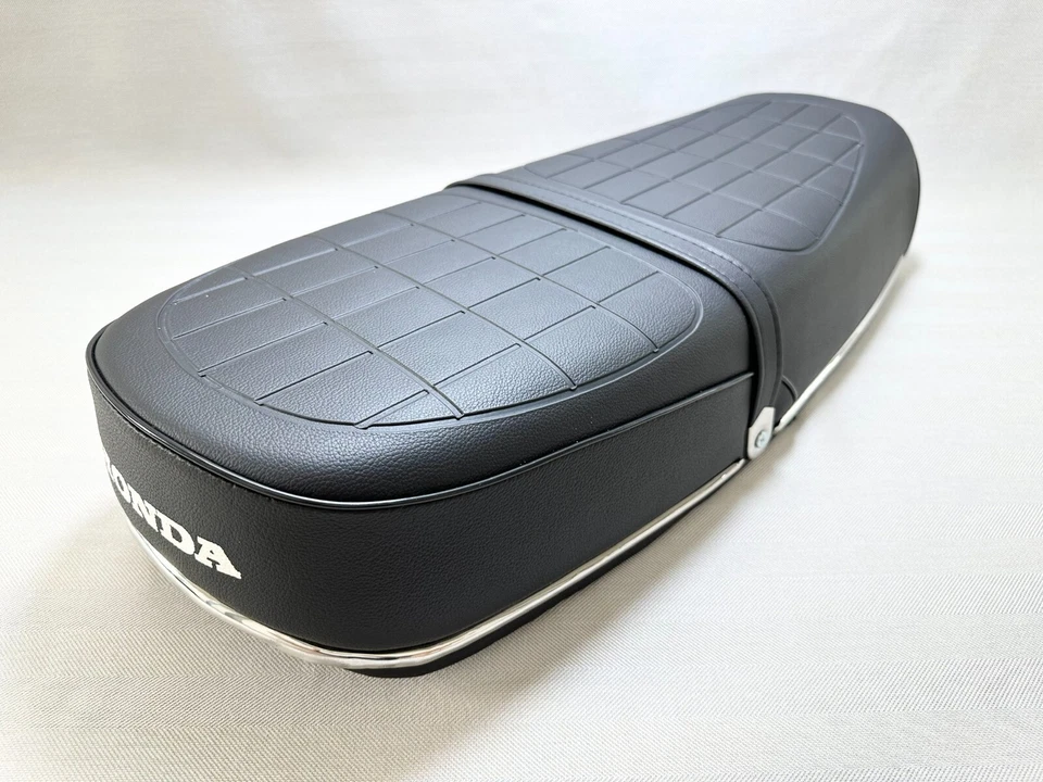 Honda CB 750 1970-1971 nuevo asiento completo de motocicleta CB750 cuatro CB750 K0 K1 negro Foto 4 de 4