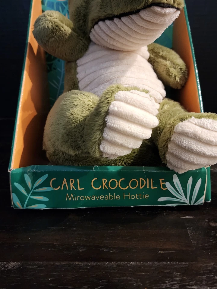 Плюшевая игрушка крокодил аллигатор тепло и объятия микроволновая печь горячая упаковка - Изображение 2 из 4