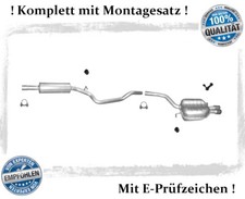 Auspuffanlage für VW Passat B6 1.9, 2.0 TDI Bj.05-10 Auspuff Montagesatz