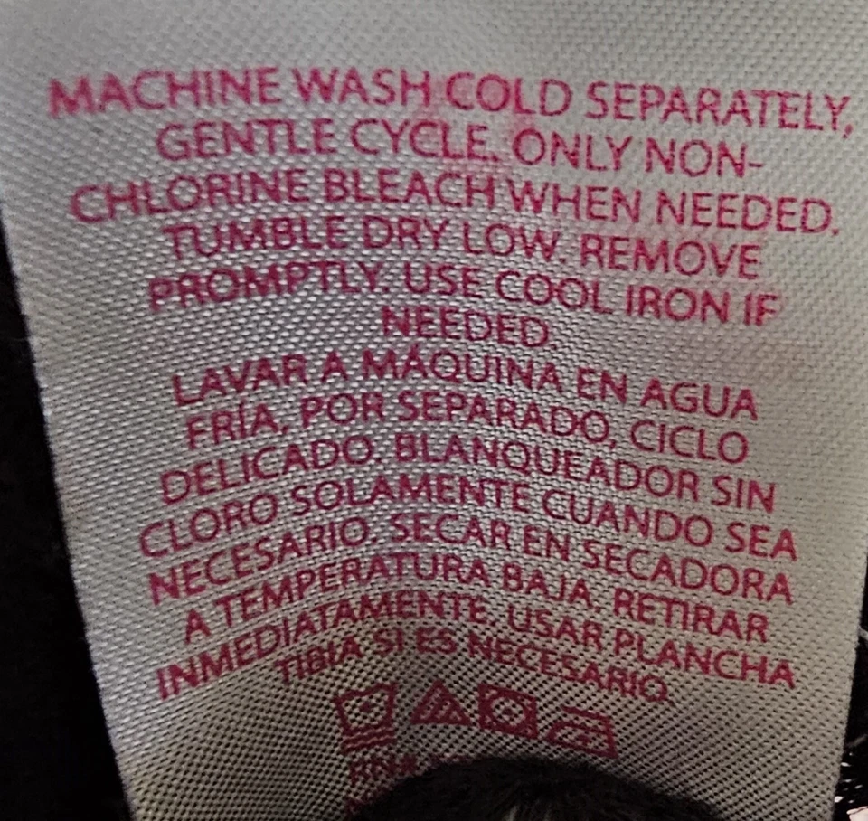 Camisa No Boundaries Juniors Mujer Talla XXXL 21 3XL 3X Grande Negra Blanca Púrpura Foto 4 de 4