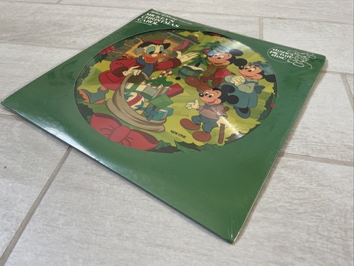 NUOVO! Walt Disney Topolino's Christmas Carol Story & Song disco vinile 1982 - Foto 3 di 7