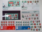 GB SG3650-56 2014 Christmas Stamp Sets - FDC/Min Sheet/etc - see photos & desc.