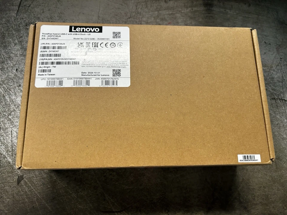 Lenovo ThinkPad Hybrid “ NEW IN BOX “ USB-C with USB-A Dock US (40AF0135US) - Image 3 of 4