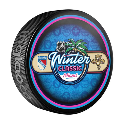 #ad #ad 2026 NHL Winter Classic Dueling Souvenir Puck New York Rangers Florida Panthers $12.95