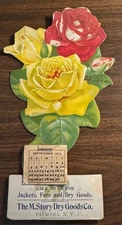 Vintage 1904 Advertising Calendar The M. Story Dry Goods Co., Palmyra, N.Y.