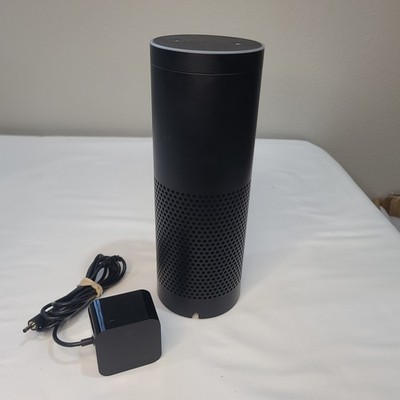 Amazon Echo Plus 1st Generation SK705D1 Black W/power supply TESTED