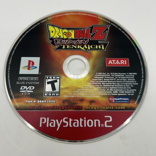 Dragon Ball Z: Budokai Tenkaichi (Sony PlayStation 2) PS2 Scratched Disc Only