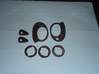 New 1955 1956 1957 Chevrolet Chevy 2-Door Handle w/ Lock Cylinder Gasket Set