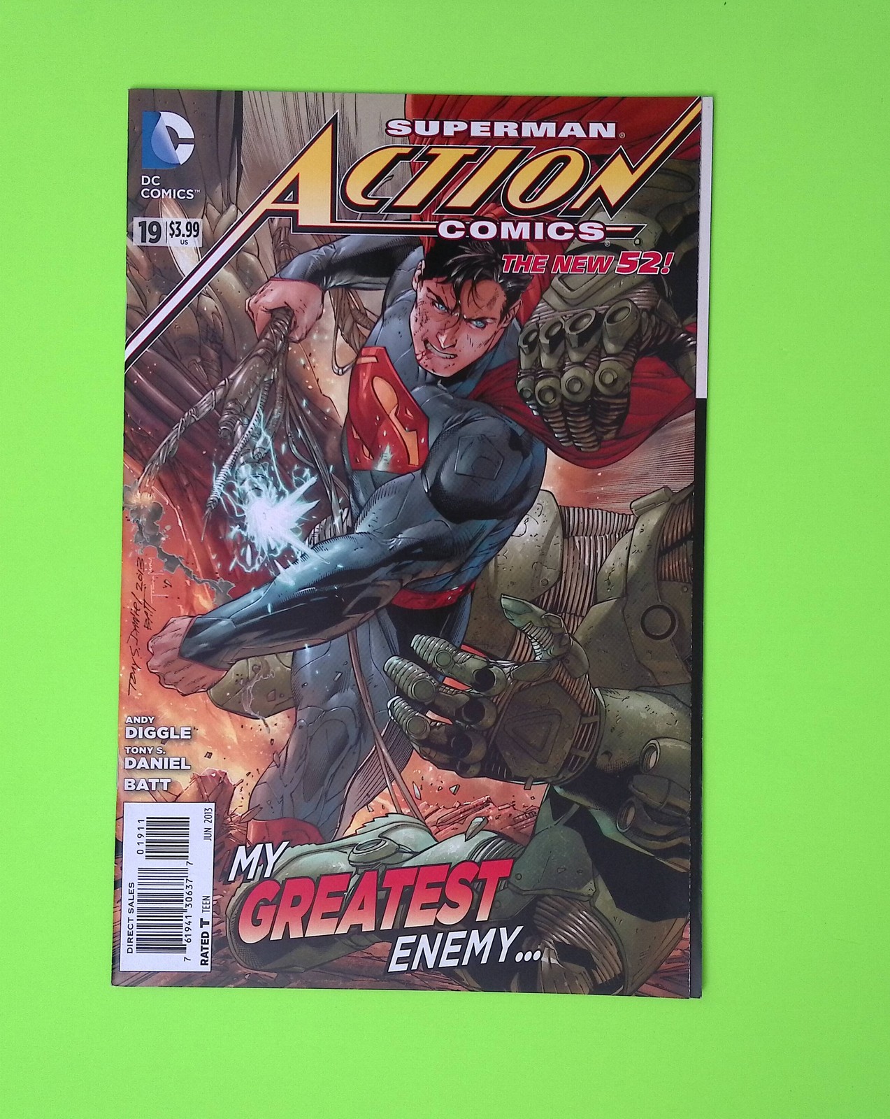 Action Comics #19 Vol. 2 2013 DC Comics 1st App High Grade Comic Book B53-87