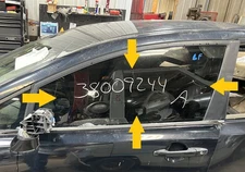 06-11 HONDA CIVIC DRIVERS LEFT DOOR TINTED GLASS WINDOW