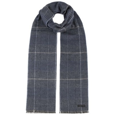 BUGATTI Soft Check Cashmink Schal Karoschal Schals Herren