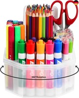 Casebot Rotierende Schreibtisch Organizer, Drehbar Stiftehalter Ablage Aus