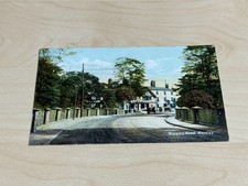 Early 1900s Postcard Worlsey Road, Worsley Horse Carts in Distance