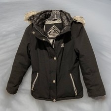 Youth ZeroXposur Winter Faux Fur Trim removable Hooded Jacket Size L 14
