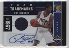 2011 Panini Limited Team Trademarks Materials Signatures 94/99 Roy Hibbert Auto