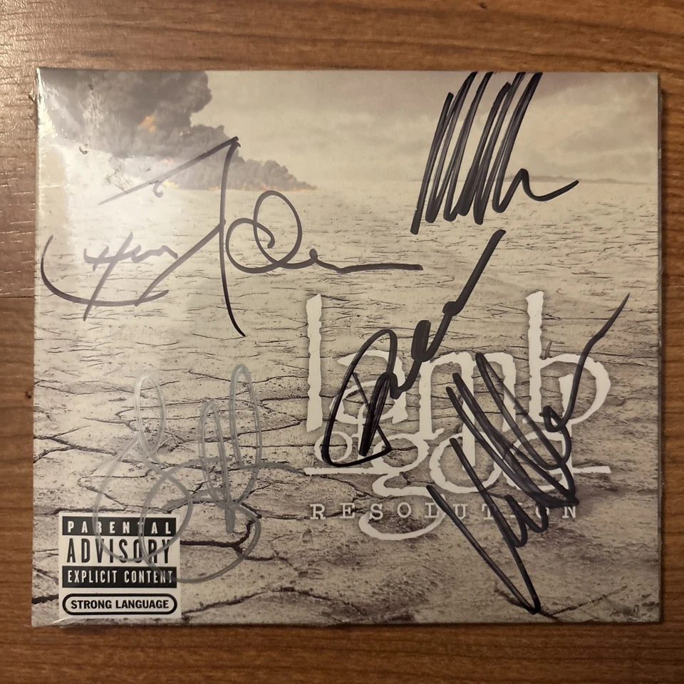 Lamb Of God Resolution Cd Signed — 第 2/4 张图片