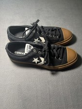 Image of Converse Men's 9.5 Unisex Star Player 76 LOW TOP Black /Gum White A08847C