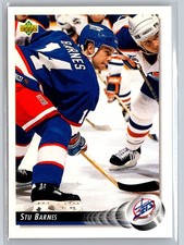 1992-93 Upper Deck #426 Stu Barnes Winnipeg Jets