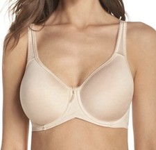 Wacoal 853192 Basic Beauty Spacer Underwire T-Shirt Bra Nude 34D MINT CONDITION