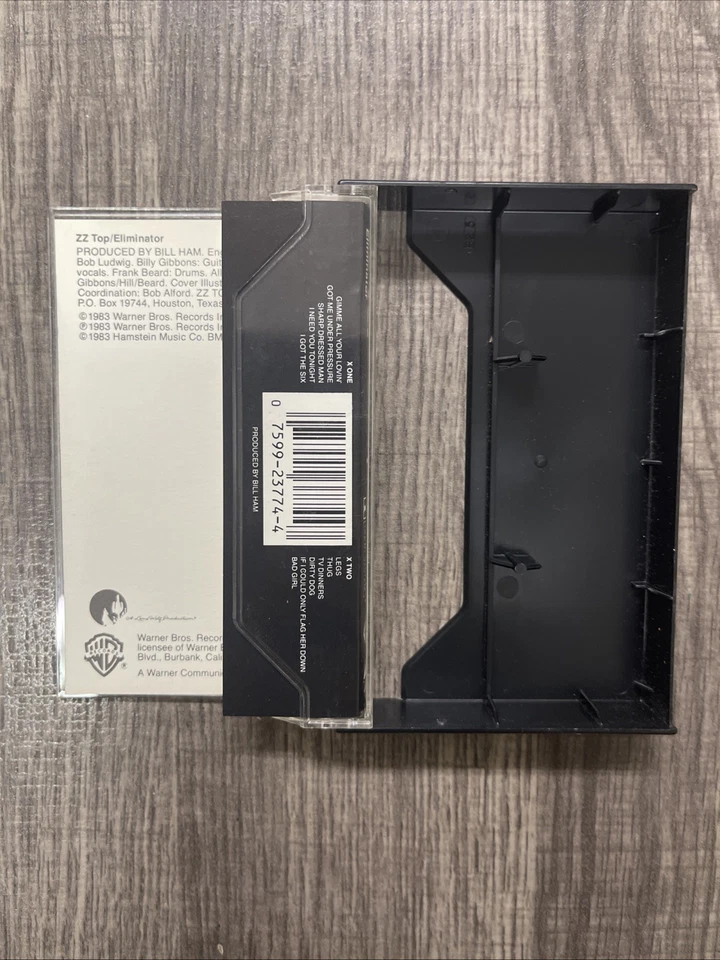 ZZ Top - Eliminator Audio Cassette (1983) (Warner Bros.) - Image 3 of 4