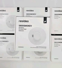 Brand New Honeywell Resideo 5800SMOKEV, Wireless Smoke Heat Detector