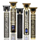 T9 Electric Hair Clipper Beard Trimmer 0mm Barber Shaver Rechargeable Men Groome