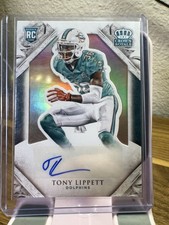 2015 Tony Lippett Crown Royale Silver Rookie Autograph /99 172 RC Auto Dolphins