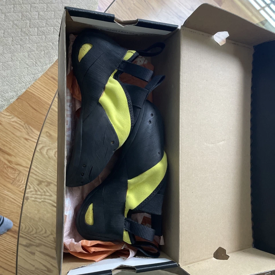 Unparallel Vim Zapatos de Escalada Talla 5.5 Hombre/7 Mujer Amarillo Neón/Negro  Foto 4 de 4