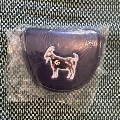 Goated Golf Mallet Putter Head cover with Magnet Closure Brand New Never Used