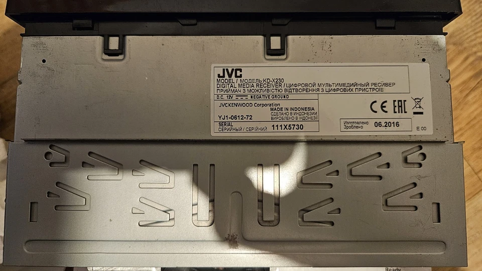 JVC KD-X230 Digital Media Receiver USB Android iPod/iPhone Top Zustand OVP - Bild 2 von 4