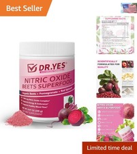 Nitric Oxide Booster - DR.YES Organic Beet Root Powder 8.47oz for Wellness