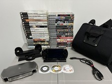 Huge Sony PSP 1003 Console Bundle 14 Games & 25 movies/UMD’s + extras 🔥Tested🔥