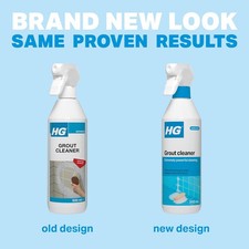 HG Grout Cleaner, Ready-To-Use Tile Grouting Cleaning Spray, Removes 500ml