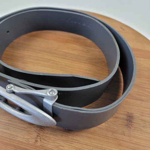 Vintage Y2k Oakley O Belt/ Buckle Gorpcore Goth Emo Skate - Picture 2 of 11