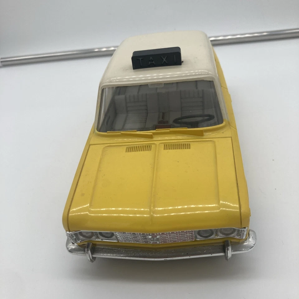 Taxi Fiat 125 A M B Bologna Marchesini Très Bon État Mebetoys Politoys - Immagine 3 di 4