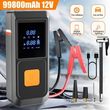 150 PSI Air Compressor Tire Inflator Fits Car Moto Bike Tires Air Pump Portable