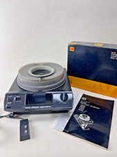 Kodak Carousel 4600 Slide Projector Tested w Remote 102mm Lens Lamp  Tray