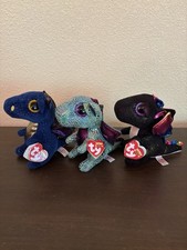 Ty Beanie Boos Set Of 3 Dragons ANORA, CINDER, SAFFIRE 6" Plush Stuffed Animal