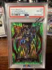 2024 Select Jayden Daniels #26 RC Neon Green Shock /599 PSA 8