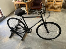 Coyote bike with stationary trainer