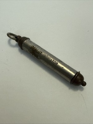 Rare 1891 Identity Indicator Fob In Case Emergency Death With Name Newark NJ