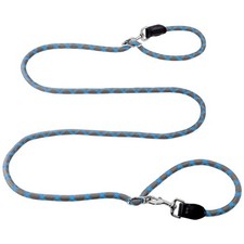 Hands Free 8.5ft Nylon Double Dog Leash with Reflective Stitching, Adjustable...