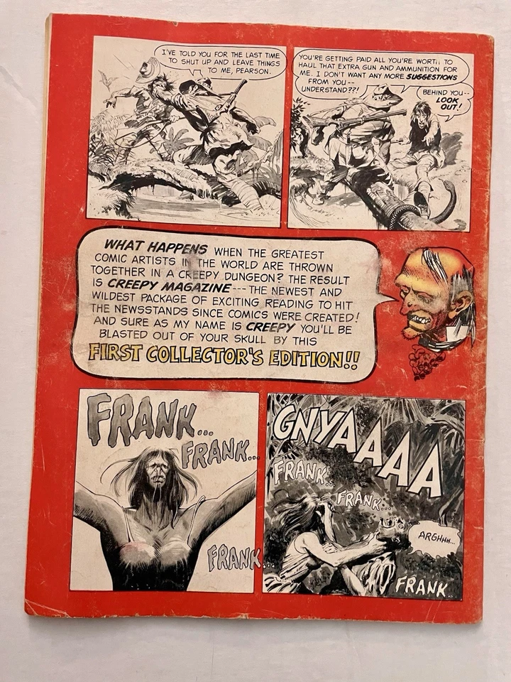 Revista Espeluznante Edición Warren “Lote de 3” números #1,9 y 10 Foto 3 de 4